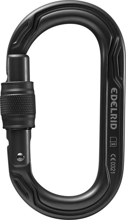 Edelrid Oval Power 2500 Screw Schraubkarabiner