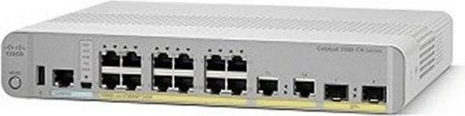 Cisco Catalyst 3560C Compact Desktop Managed Switch, 12x RJ-45, 2x RJ-45/SFP, 124W PoE+