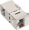 InLine Keystone Modul RJ-45 Buchse via RJ-45 Buchse Cat6, SNAP-In, 90° gewinkelt Vorschaubild