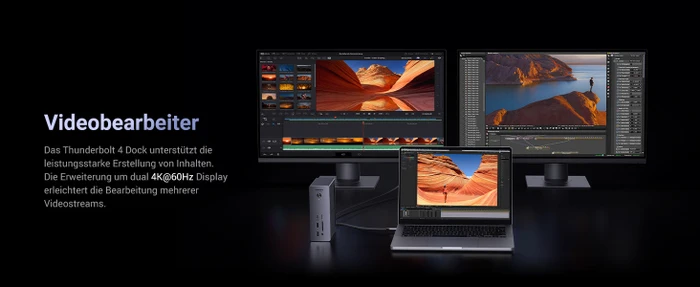 Ugreen Revodok Max 213 (EU), Thunderbolt 4 [Buchse]