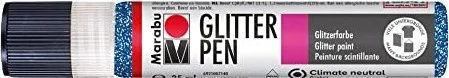 Marabu Glitter-Liner, glittersaphir, 25ml