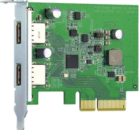 QNAP 2x USB-A 3.1, PCIe 2.0 x2 (QXP-10G2U3A)