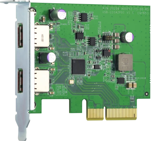 QNAP 2x USB-A 3.1, PCIe 2.0 x2