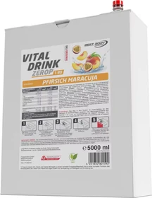 Best Body Nutrition Low Carb Vital Drink Pfirsich Maracuja 5l (5x 1l)