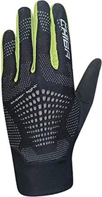 Chiba Superlight Fahrradhandschuhe black/neon yellow