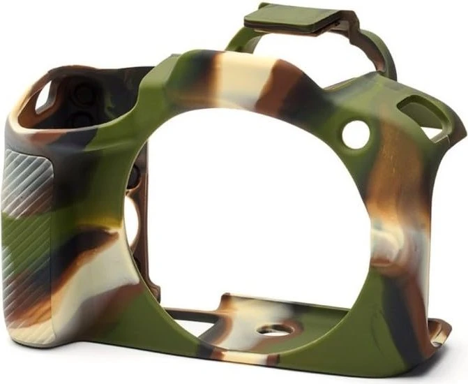 EasyCover Silikonschutzhülle für Canon R50 Camouflage