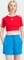 adidas 3-Streifen Baby T-Shirt kurzarm better scarlet (Damen) Vorschaubild