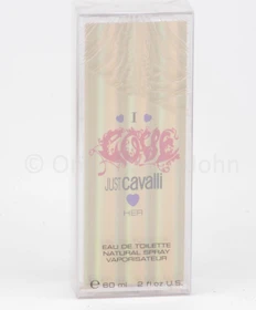 Roberto Cavalli I Love Just Cavalli Her Eau de Toilette, 60ml