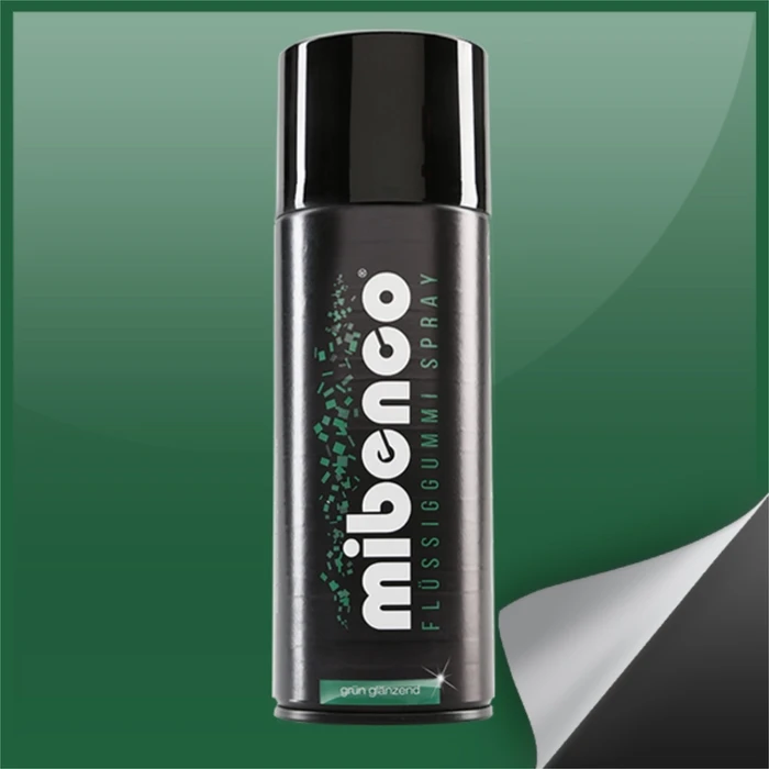 mibenco Flüssiggummi Spray grün glänzend 400ml