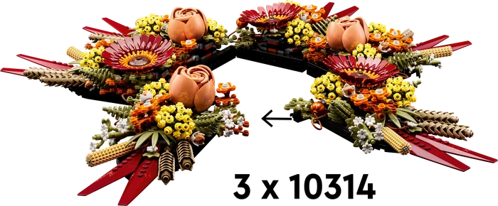 LEGO Botanicals - Trockenblumengesteck