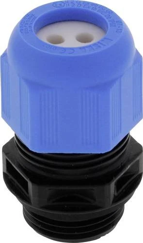Wiska ESKE/1-i 25 MFD 04/060 Ex-Kabelverschraubung, Kunststoff, RAL 9005/5012, M25, mit montiertem MFD