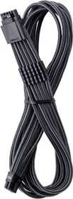 CableMod Universal Pro ModMesh, 12V-2x6 Kabel, StealthSense, natives 12V-2x6 Kabel, 1x 16-Pin PCIe 5.1 Stecker auf 16-Pin PCIe 5.1 Stecker, carbon, 60cm