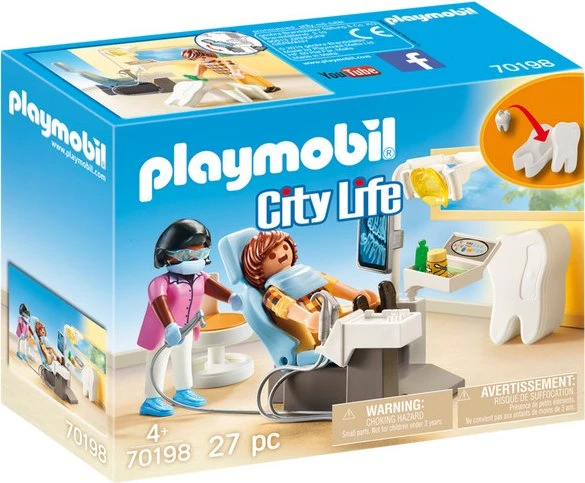 playmobil City Life Beim Facharzt: Zahnarzt