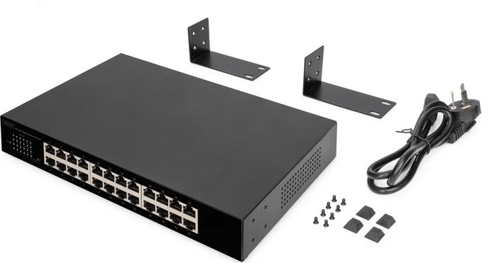 Digitus Professional DN-801 Desktop Gigabit Switch, 24x RJ-45