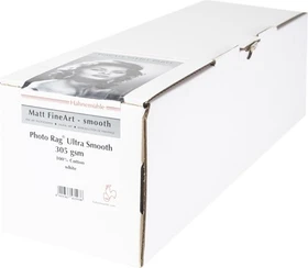 Hahnemühle Digital Matt FineArt Photo Rag Ultra Smooth Fotopapier matt, 17", 305g/m², 12m