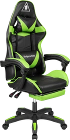 Krüger&Matz Warrior GX-150 Gamingstuhl, schwarz/grün