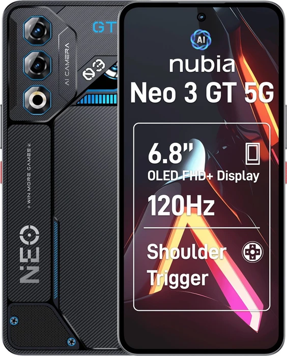 Nubia Neo 3 GT 5G Interstellar Gray