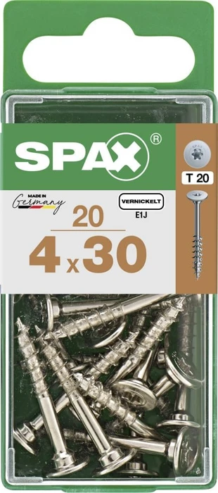 Spax 4CUT T-STAR plus T20 Korpusverbinderschraube, 4x30mm, 20 Stück
