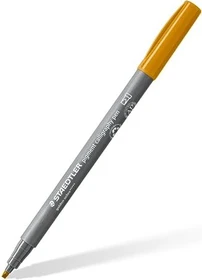 Staedtler pigment calligraphy pen 375 goldocker
