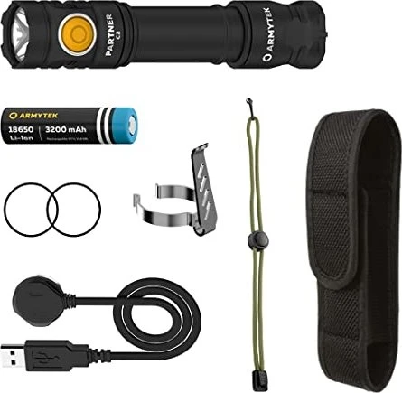 Armytek Partner C2 Magnet USB Taschenlampe