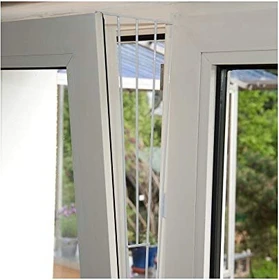 Trixie Schutzgitter für Fenster, 62 x 16 x 8cm, weiß