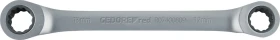 Gedore red R07400809 Doppelringratschenschlüssel, 8/9x128mm