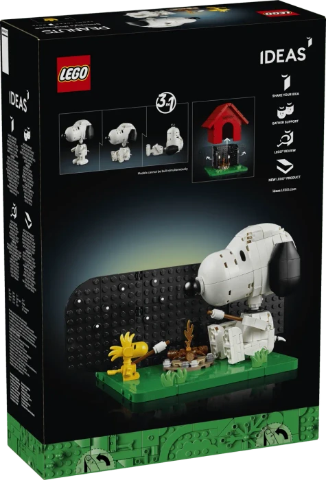LEGO Ideas - Peanuts: Snoopys Hundehütte
