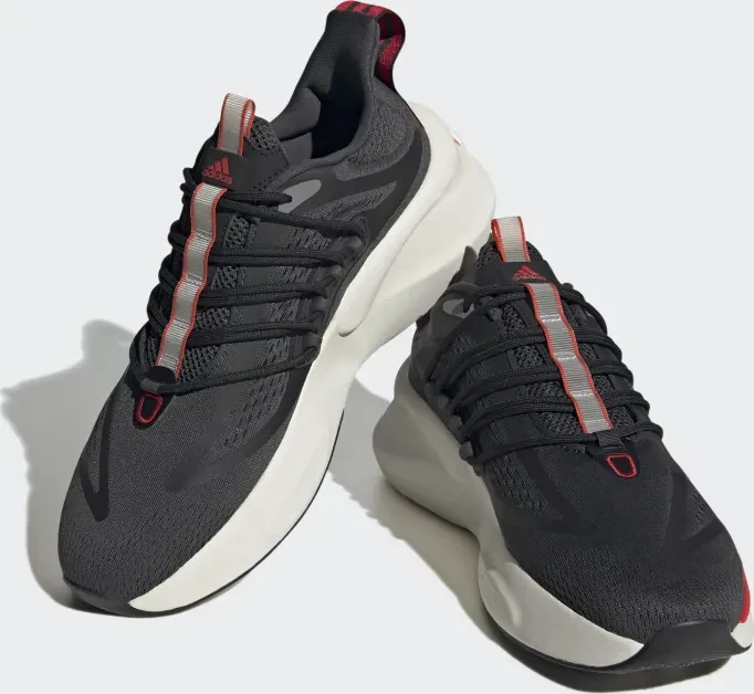 adidas Alphaboost V1 carbon/bright red/grey three