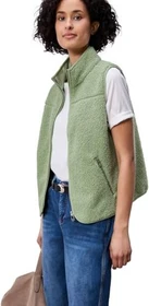 Street One Teddy mit Zipper Weste bright pistacchio (Damen)