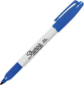 Sharpie Fine Point Permanentmarker blau