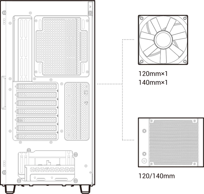 DeepCool CH510 Mesh Digital, schwarz, Glasfenster