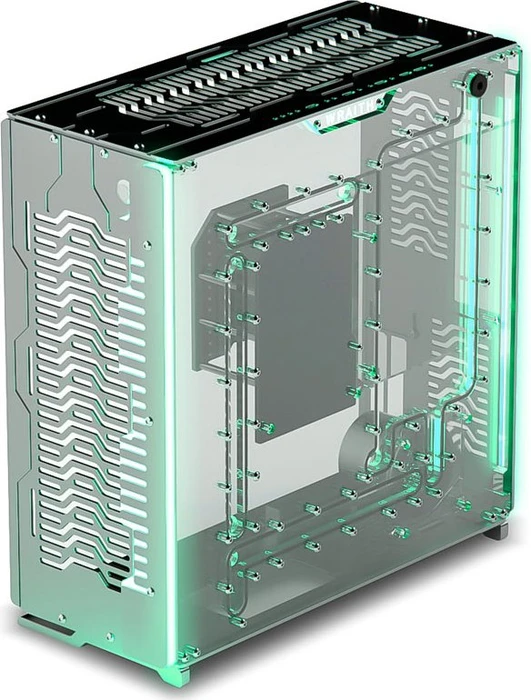 Singularity Computers Wraith, silber, Acrylfenster, Mini-ITX