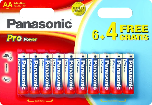 Panasonic Pro Power Mignon AA, 10er-Pack