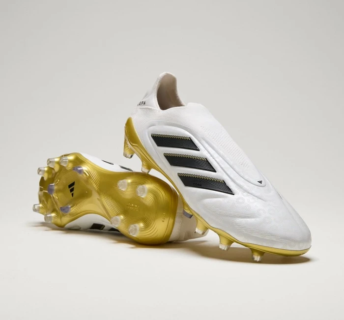 adidas Copa Pure 3 Elite Laceless FG zero metalic/core black/gold metallic