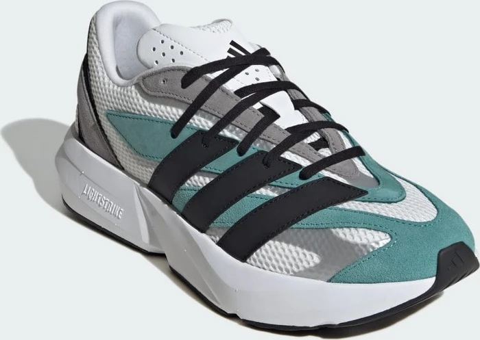 adidas Lightblaze cloud white/core black/powder teal