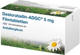 Zentiva Desloratadin-ADGC 5mg Filmtabletten, 100 Stück