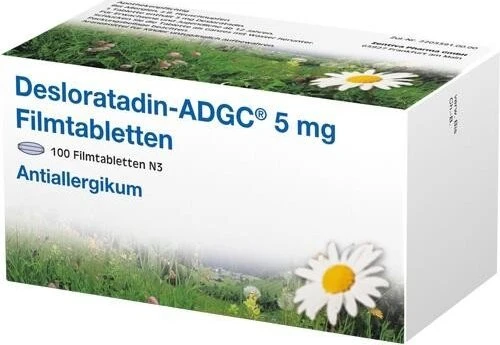 Zentiva Desloratadin-ADGC 5mg Filmtabletten, 100 Stück
