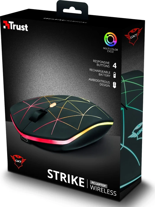 Trust Gaming GXT 117 Strike Wireless Gaming Mouse, USB