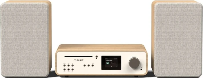 Pure Classic Stereo weiß/eiche