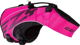EzyDog DFD X2 Boost Schwimmweste, Rettungsweste, mit Haltegriff, XXXS, pink/schwarz