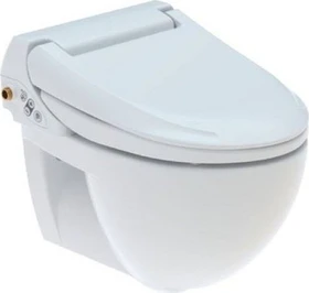 Geberit AquaClean 4000 Set WC-Aufsatz mit Wand-WC weiß