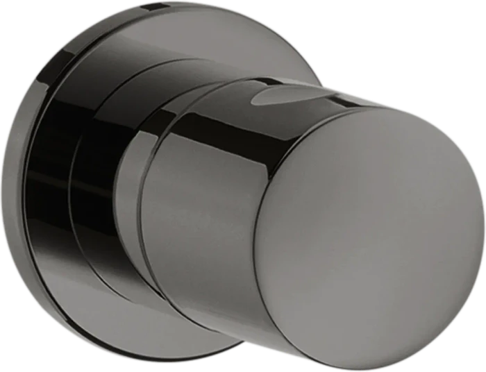 Hansgrohe AXOR Uno Absperrventil Unterputz polished black chrome