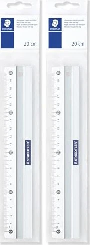 Staedtler Mars 563 Lineal 20cm, silber