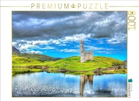 Calvendo Ardvreck Castle in den schottischen Highlands am Loch Assynt