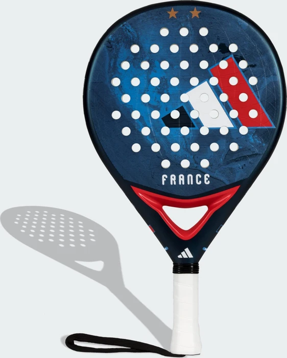 adidas FRA OLP WC2026 Padel-Tennisschläger victory blue/true blue/solar red/white