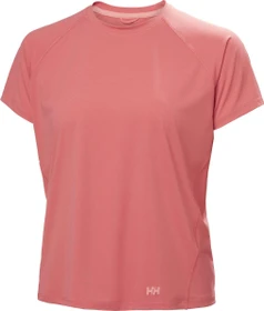 Helly Hansen Shine Solen Funktionsshirt kurzarm sunset pink (Damen)