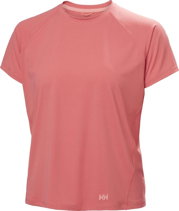 Helly Hansen Shine Solen Funktionsshirt kurzarm sunset pink (Damen)