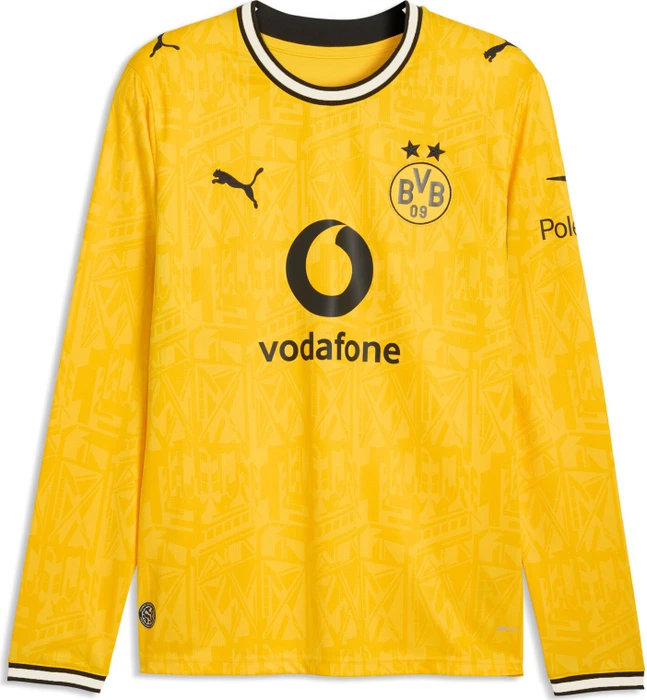 Puma BVB Borussia Dortmund 2026/2027 Heimtrikot langarm faster yellow/puma black (Herren)