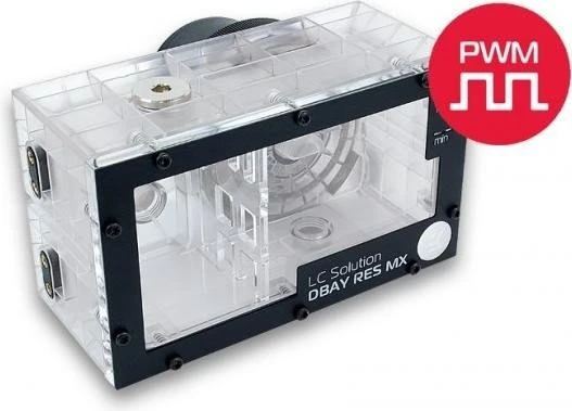 EK Water Blocks EK-DBAY D5 PWM MX mit Pumpe Acryl