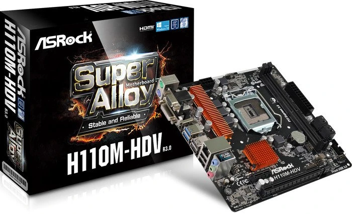 ASRock H110M-HDV R3.0 (Intel 1151)